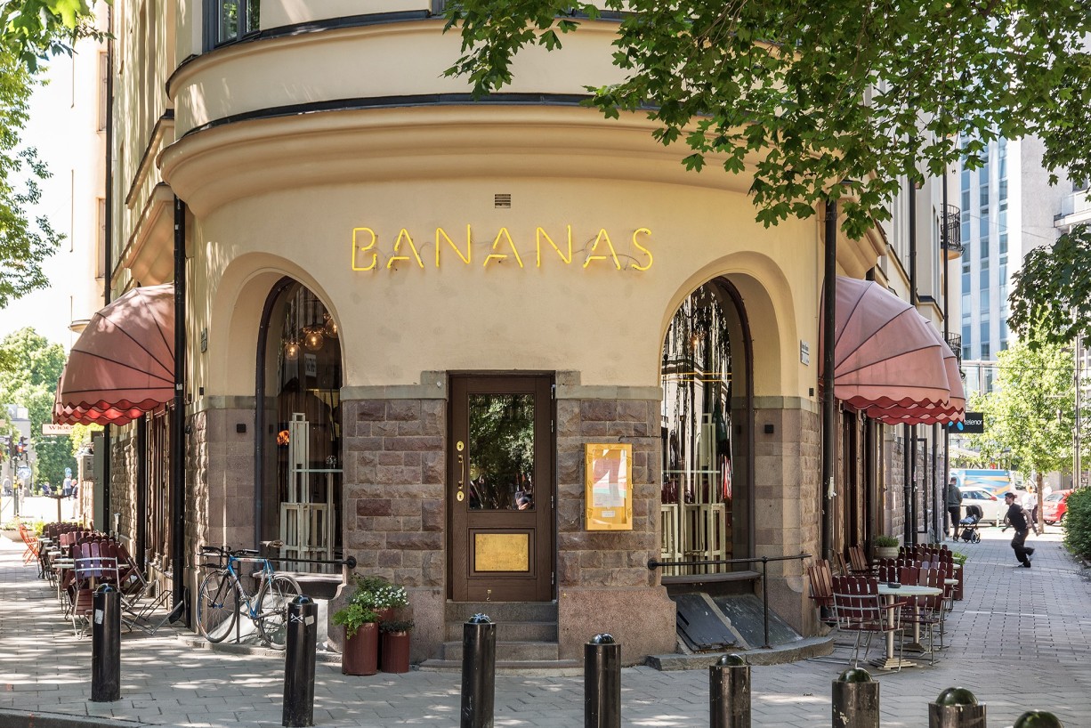 Bananas - en av många grymma restauranger Götgatan 96A