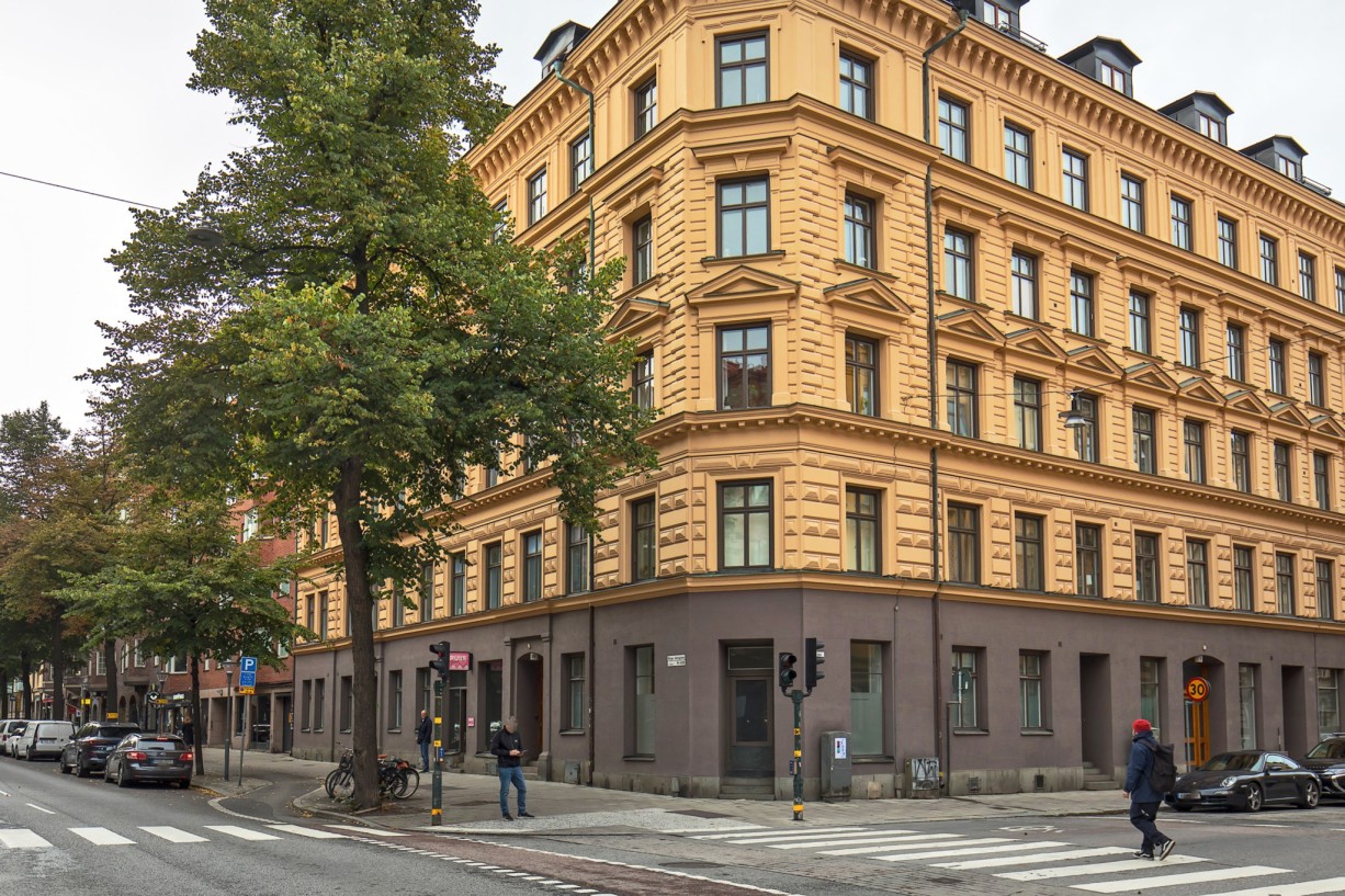 Fasad Birger Jarlsgatan 103A