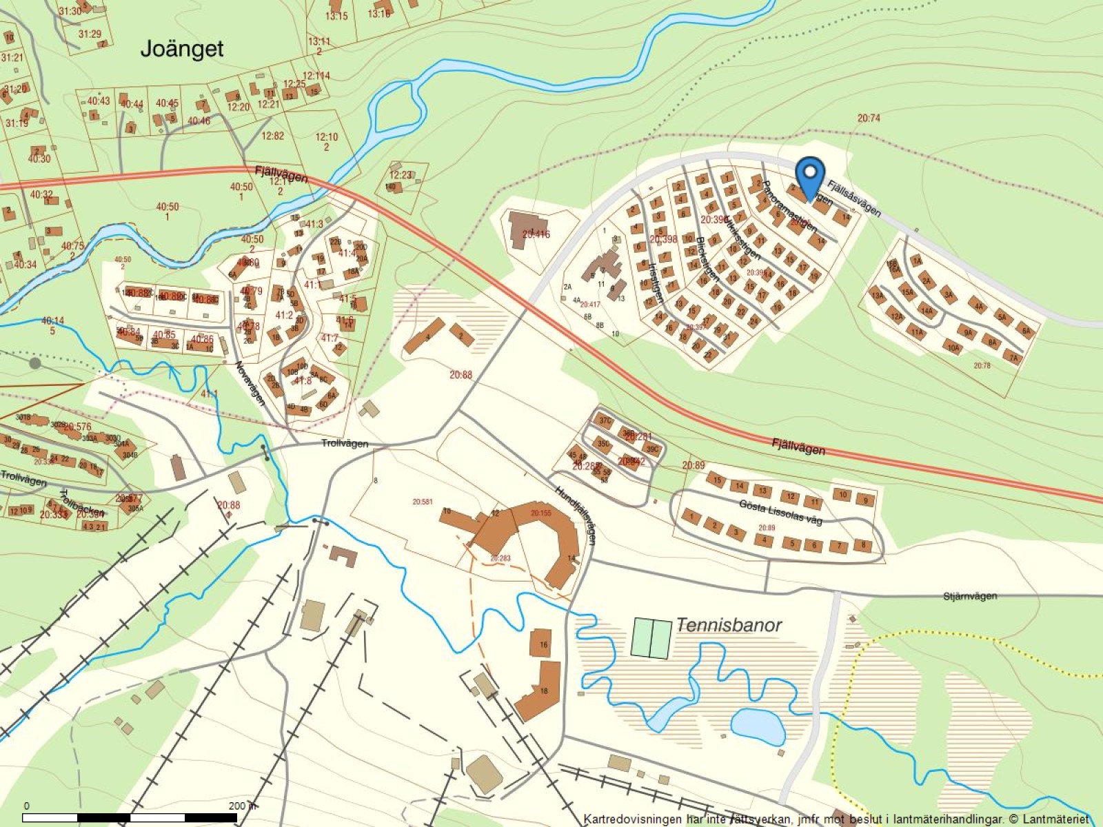 Fastighetskarta Vystigen 6