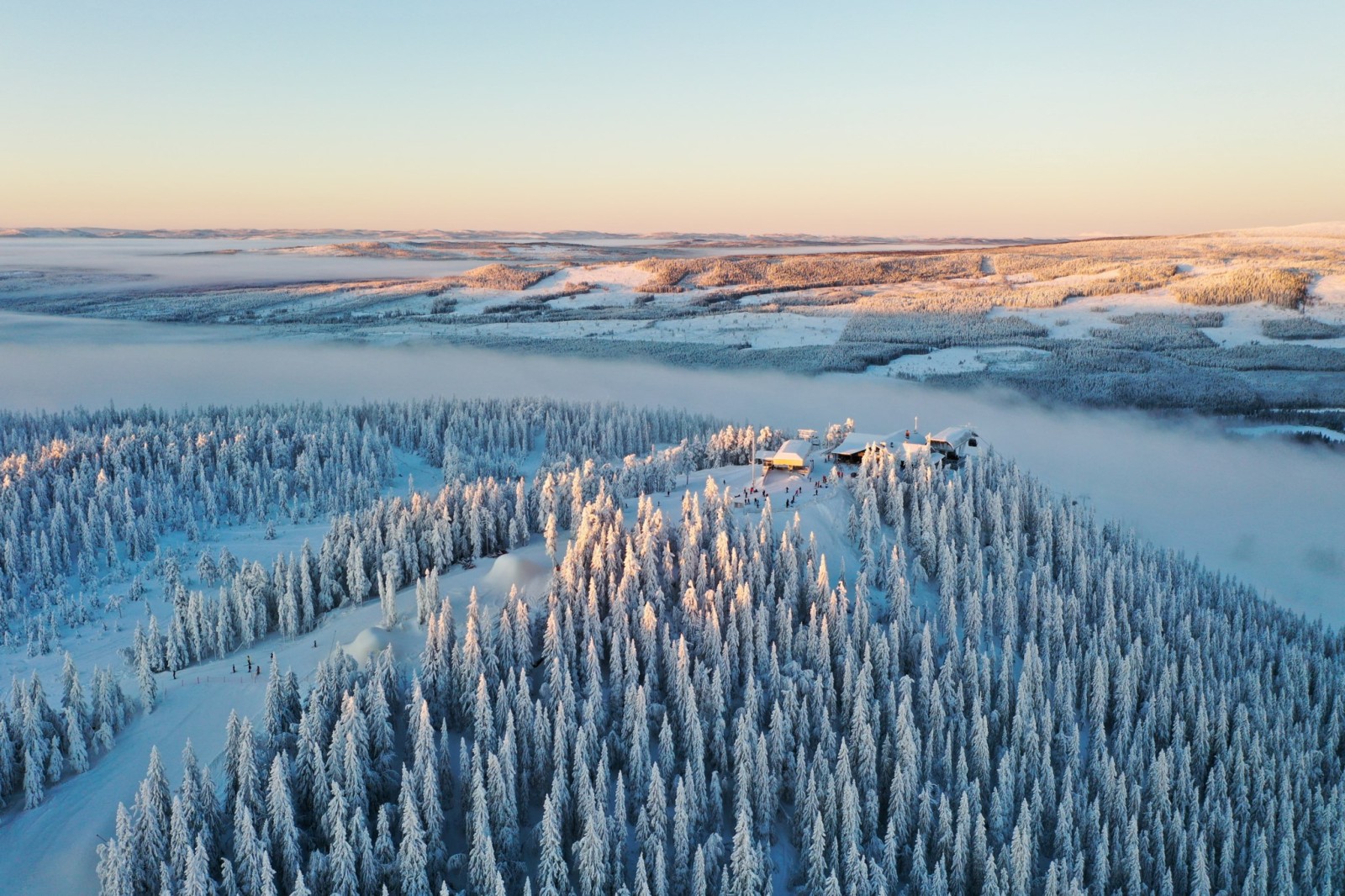 Vinterbild från tidigare säsong Tranantorget 62