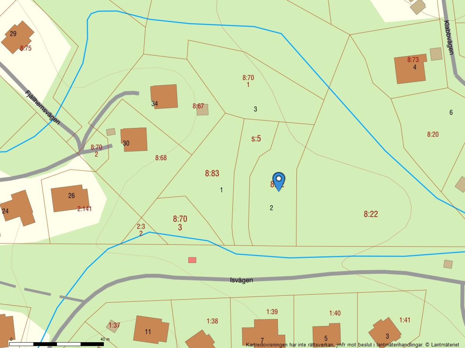 Fastighetskarta Iskristallen 2
