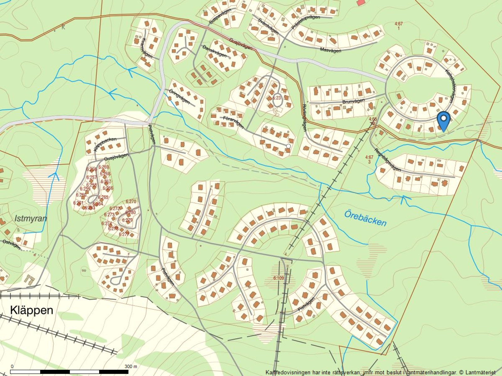 Fastighetskarta Kallsjösätervägen 452