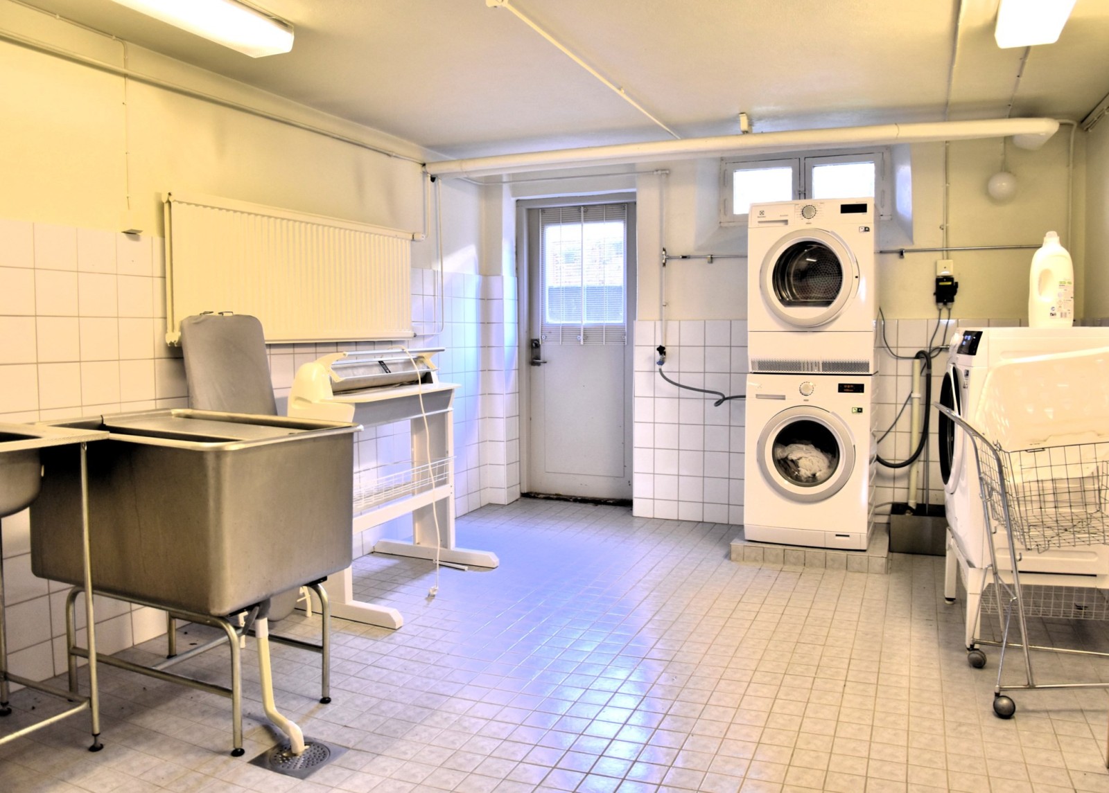 Tvättstuga i källaren Erik Dahlbergsgatan 6 A