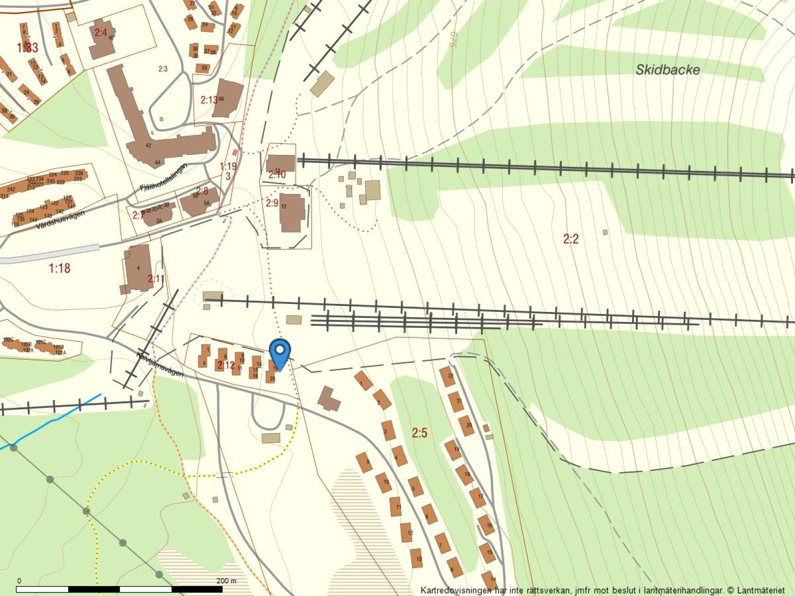 Fastighetskarta Tandådalen Panorama 17U