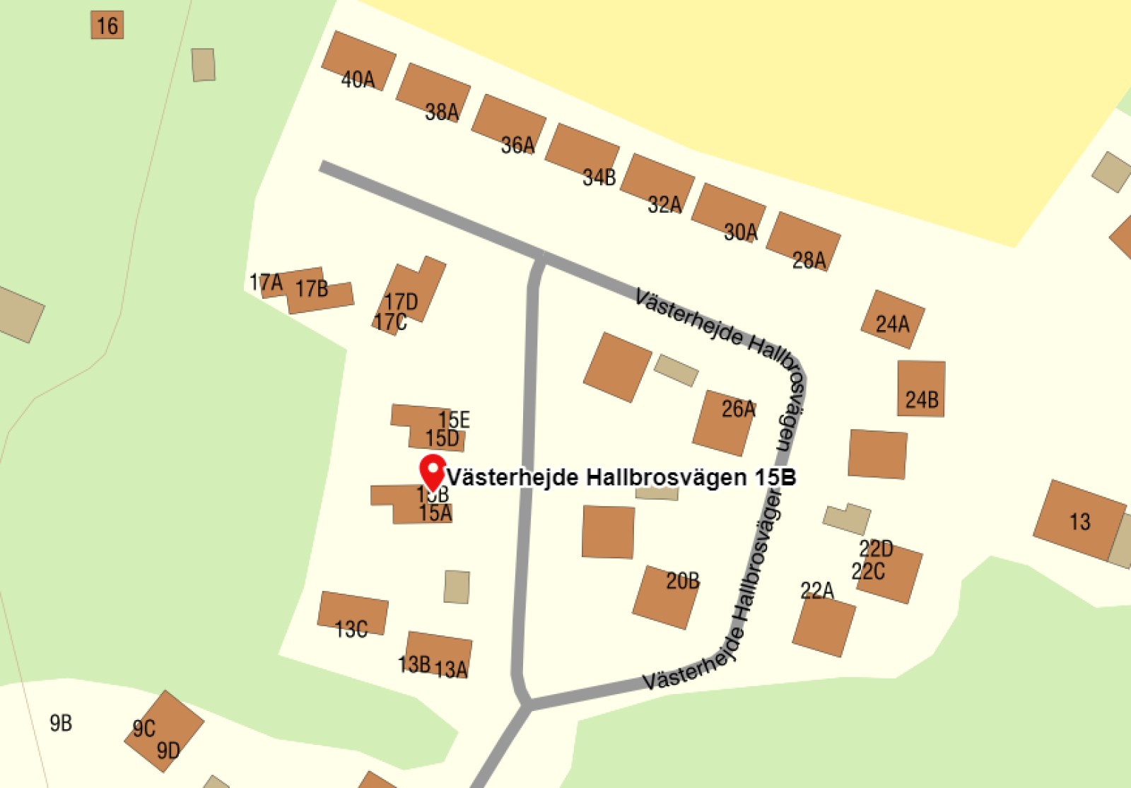  Västerhejde Hallbrosvägen 15 B