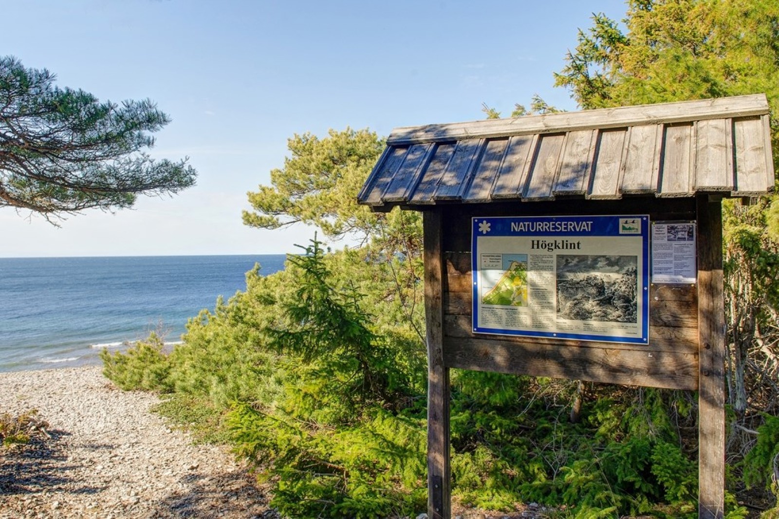 Naturreservatet Högklint når man med fördel på cykel Västerhejde Hallbrosvägen 15 B