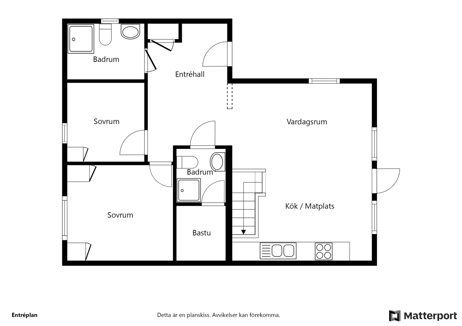 Planskiss Pistvägen 571 A