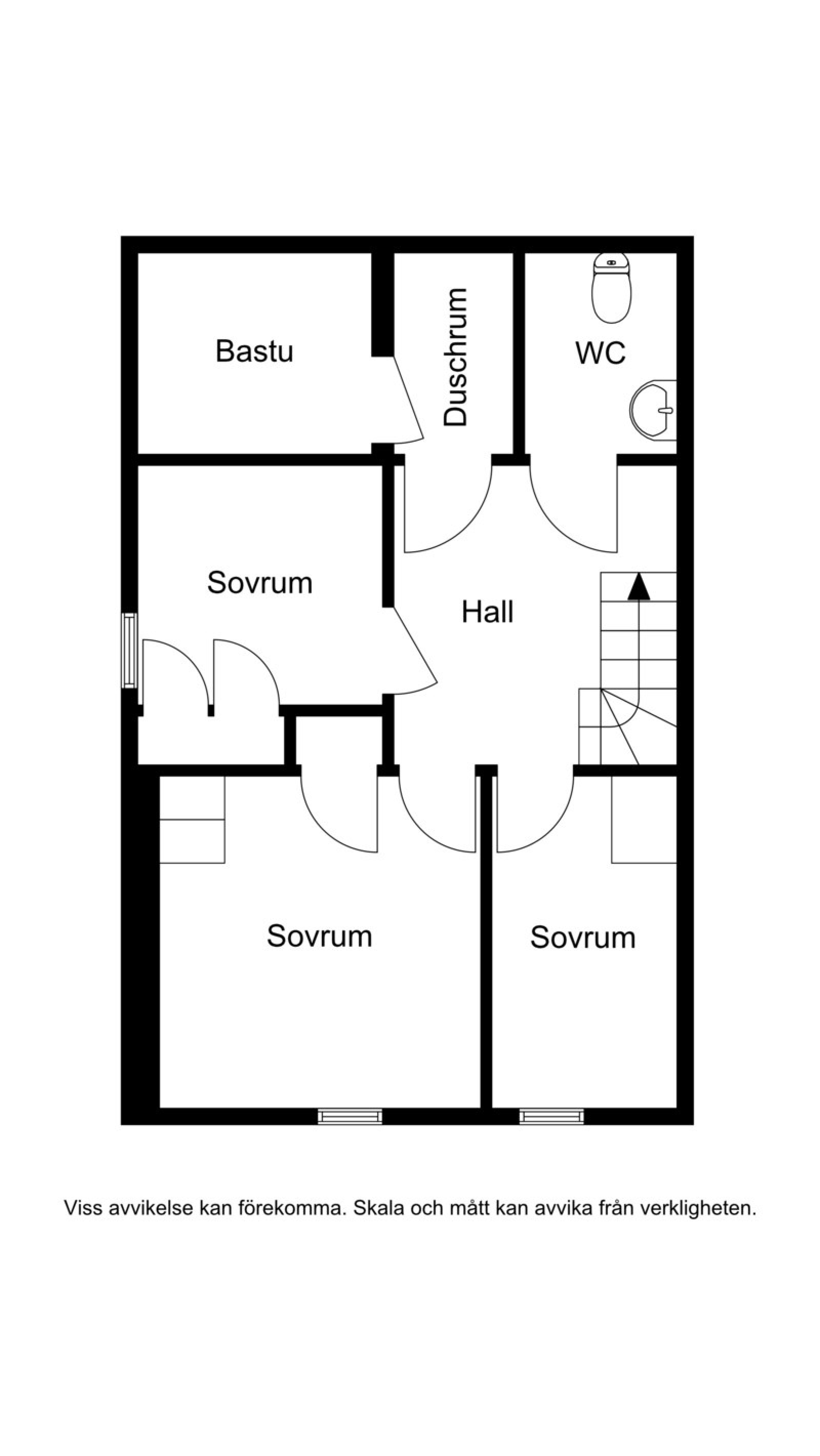 30A Planskiss, källarplan Renvägen 30A+B