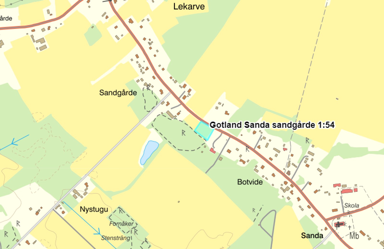  Sanda sandgårde