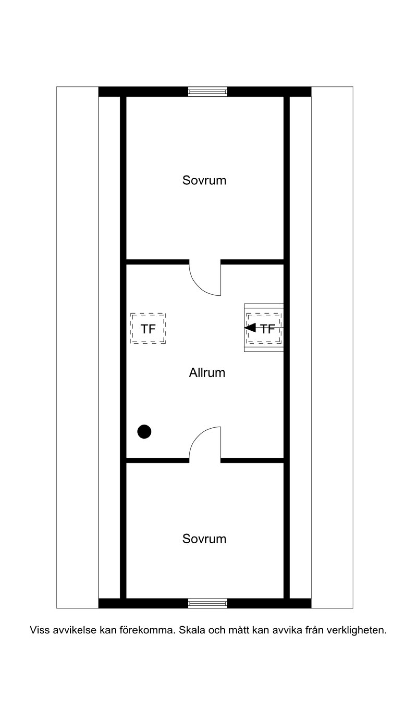 Planskiss loftplan Snövägen 38A