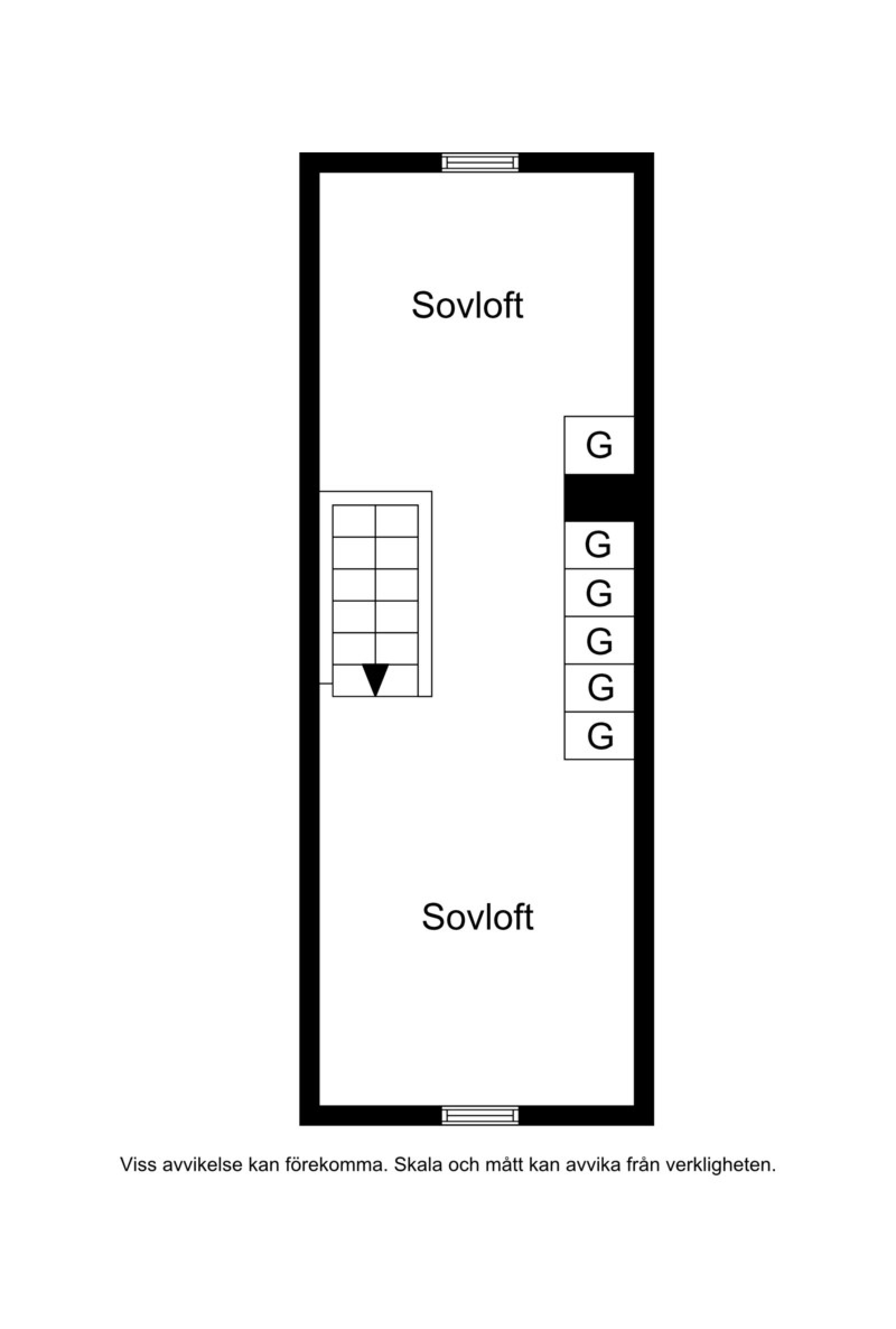 Planskiss loftplan Dalbyn 608B