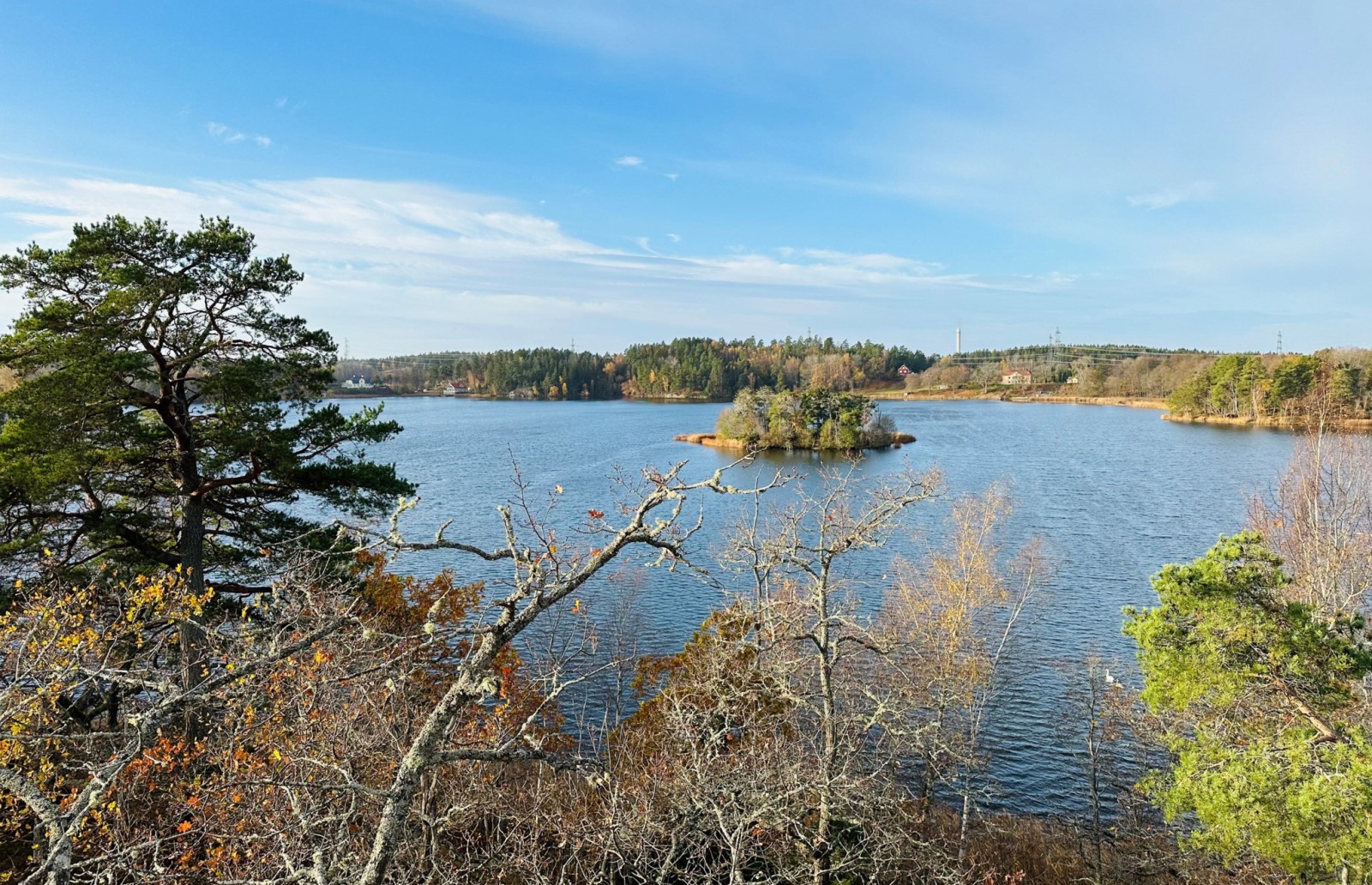 Utsikt Karlskronaviksvägen/Poppeholmsstigen