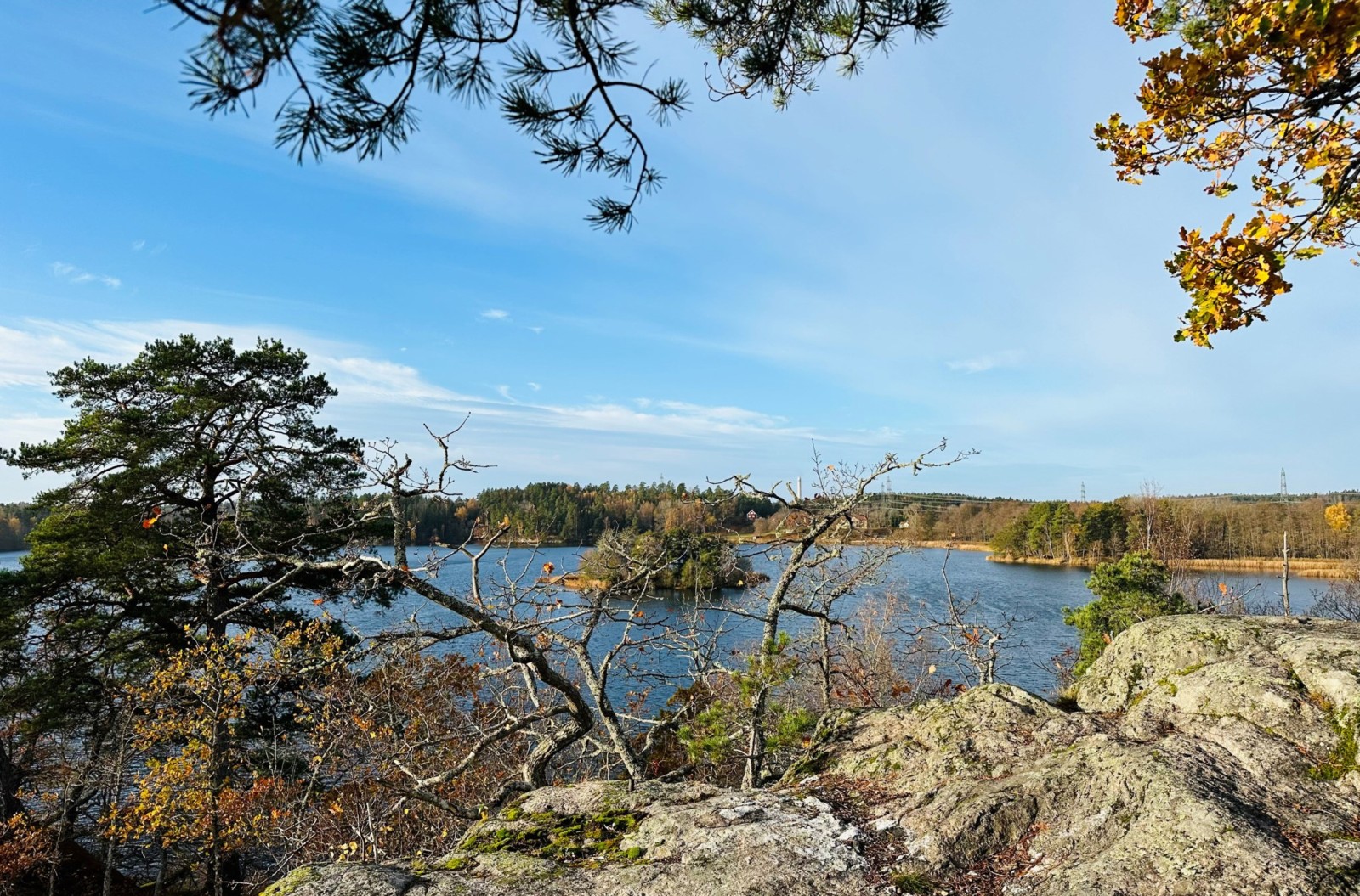 Utsikt Karlskronaviksvägen/Poppeholmsstigen