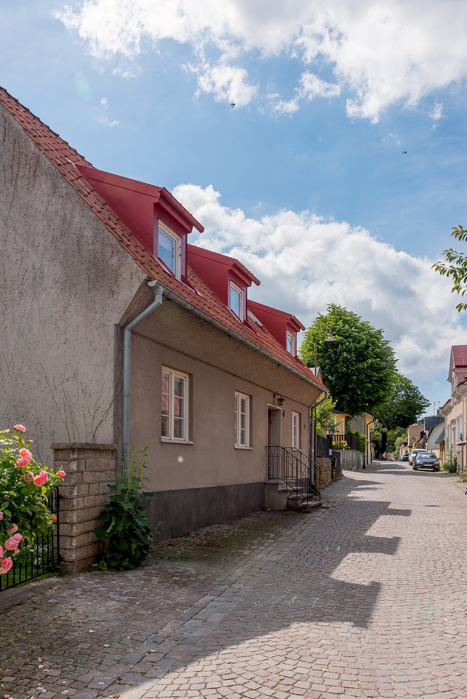 Tranhusgatan, vy söderut Tranhusgatan 40