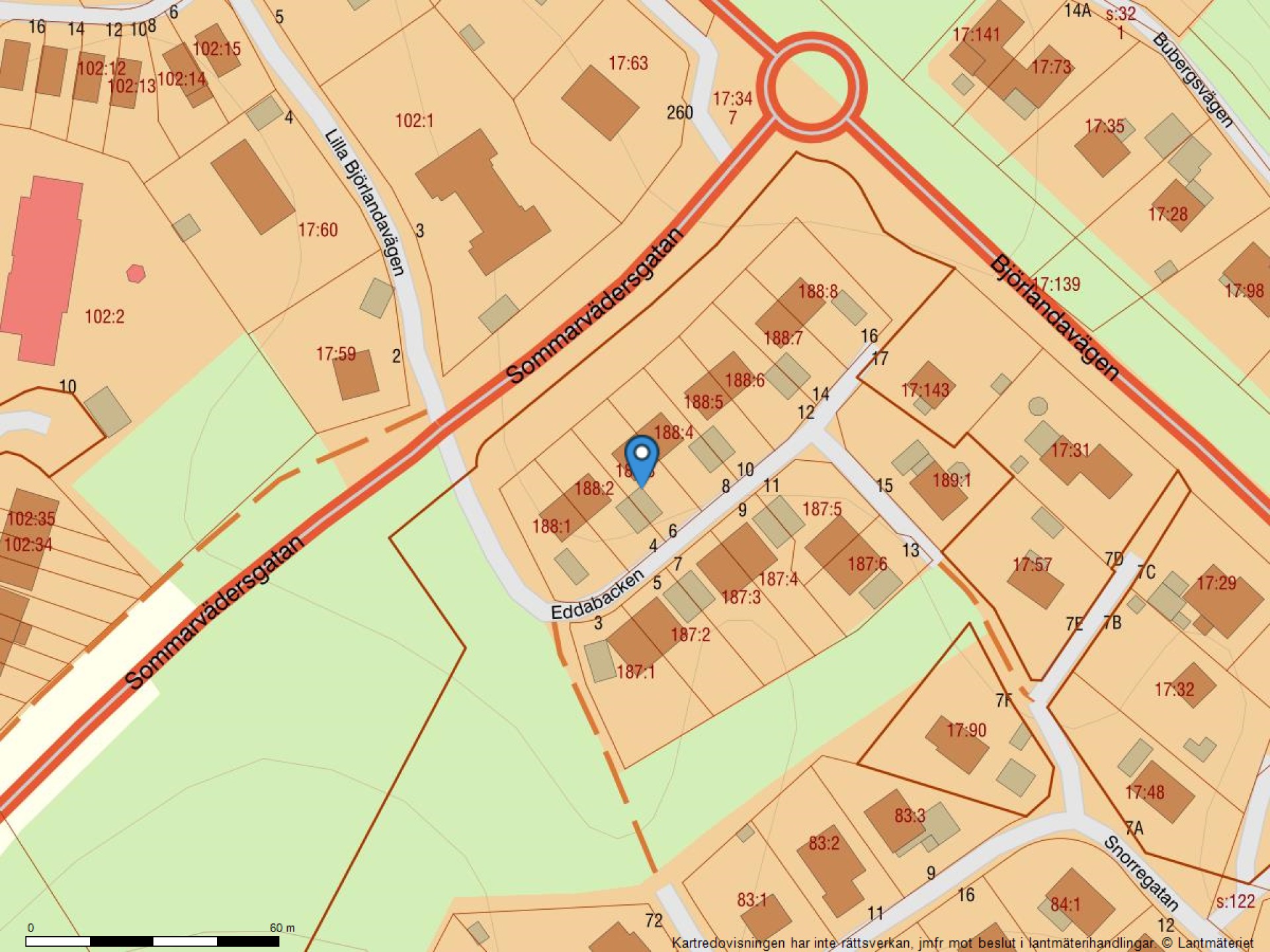 Fastighetskarta Eddabacken 6-28