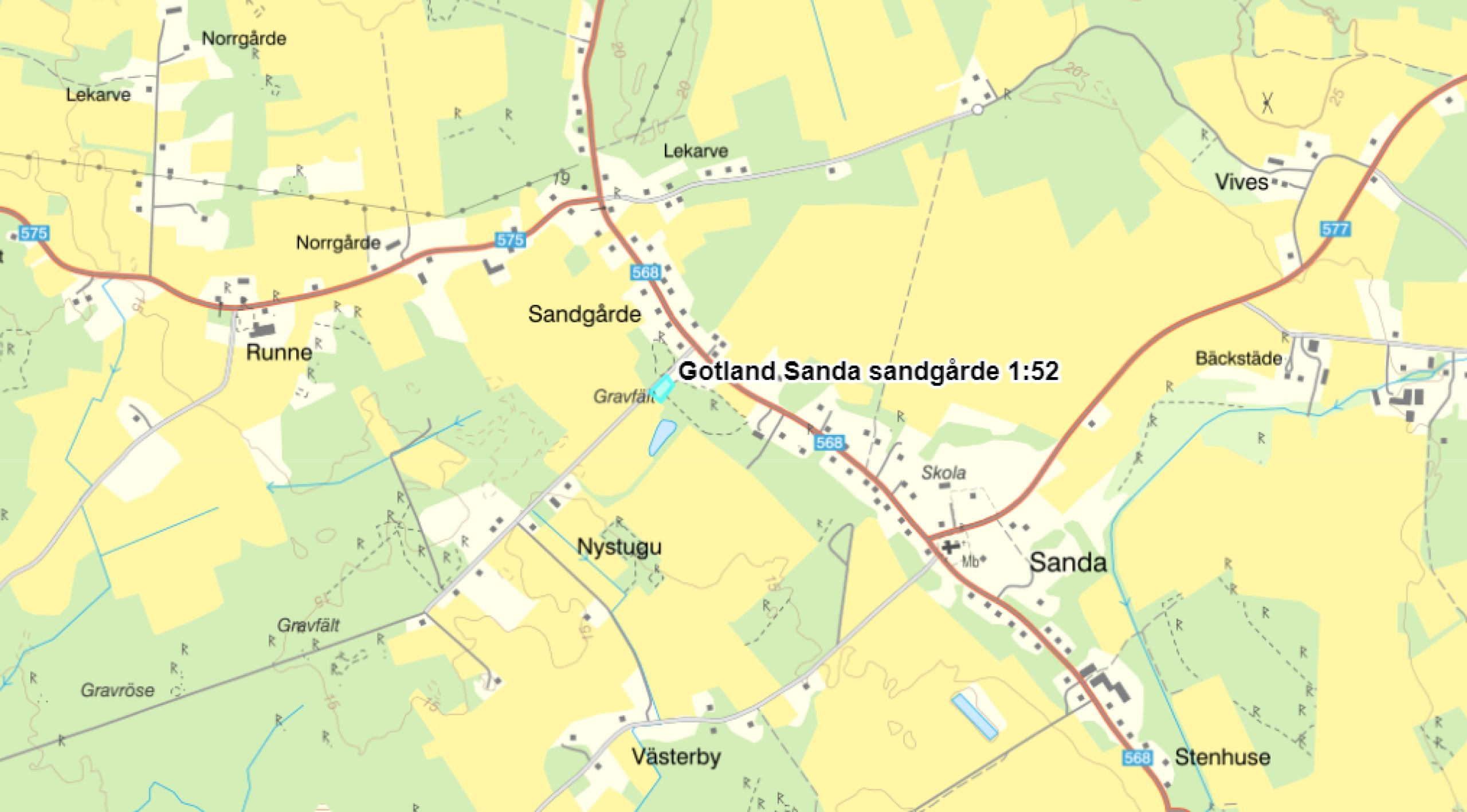  Sanda sandgårde