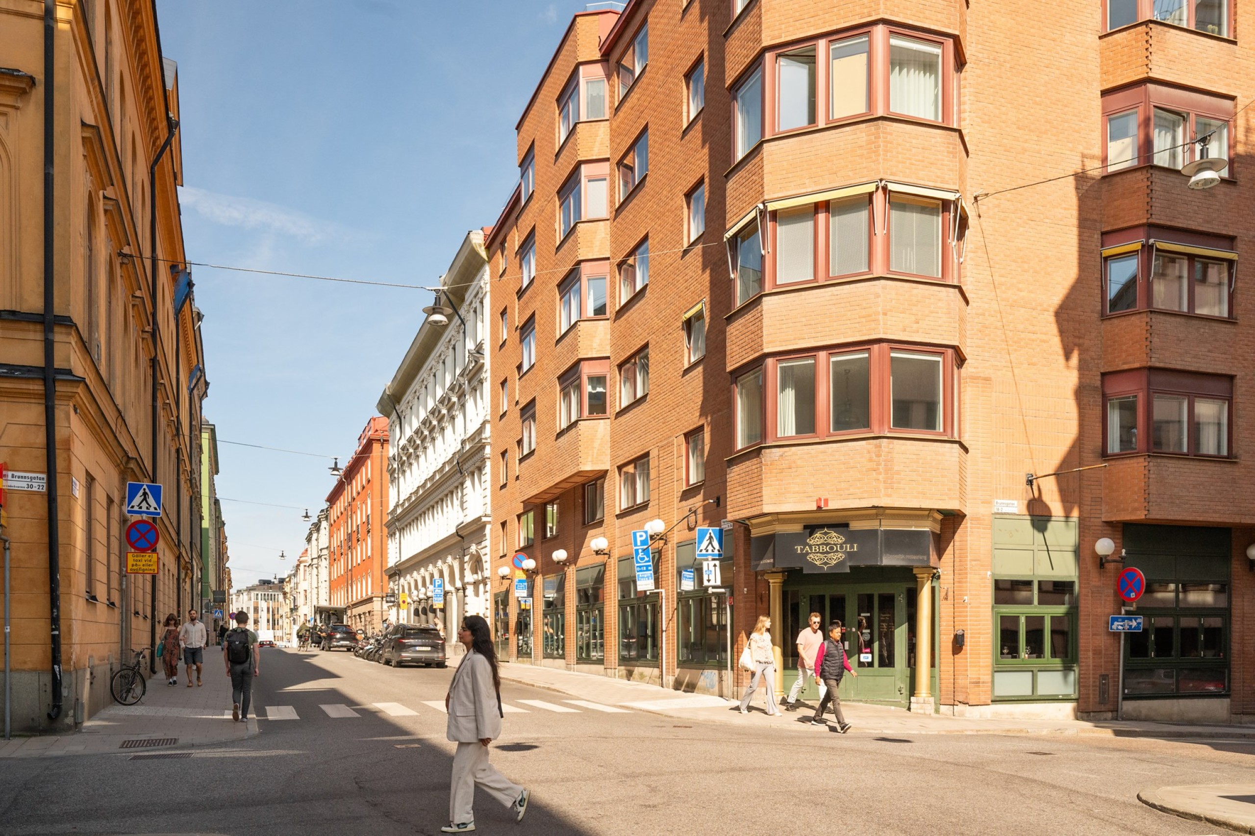 Fasad Regeringsgatan 70C, 2 tr