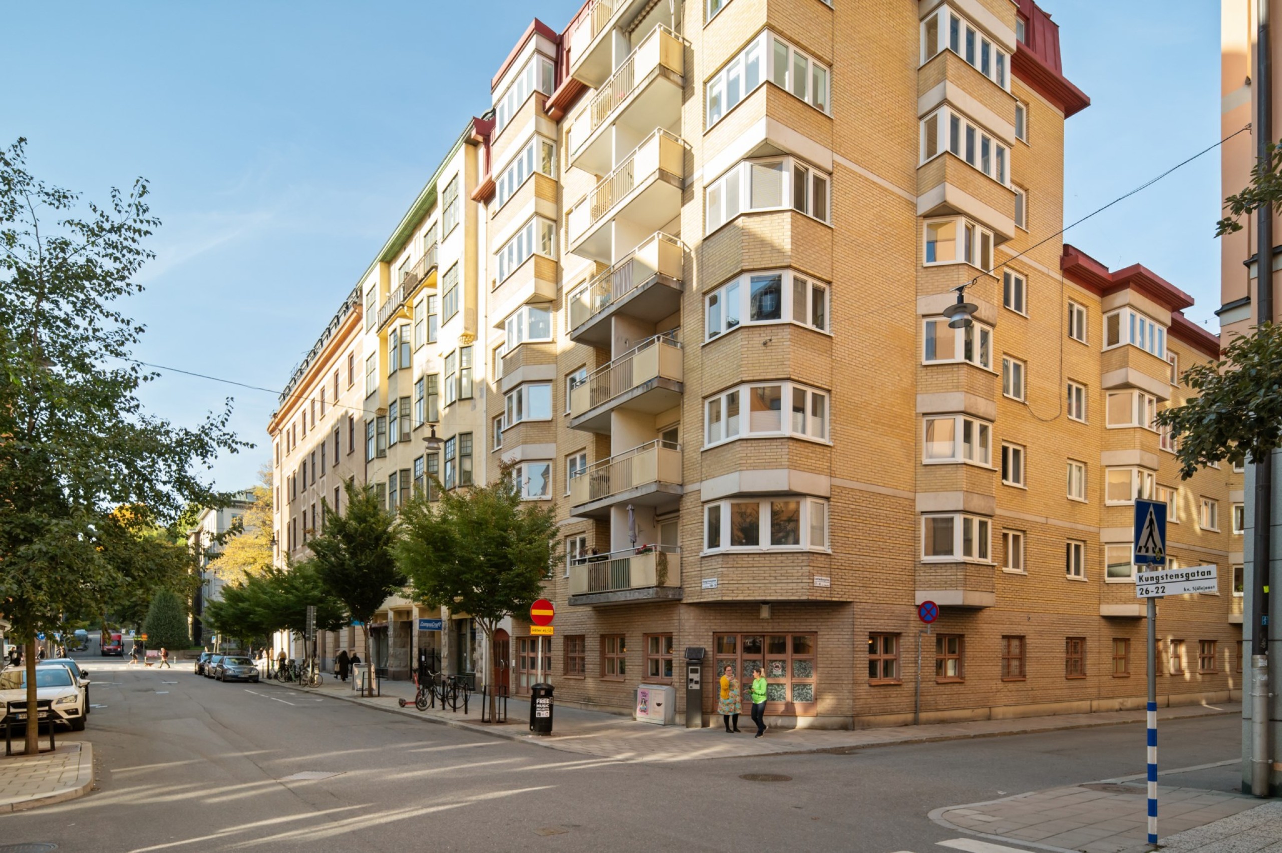 Fasad Kungstensgatan 28C