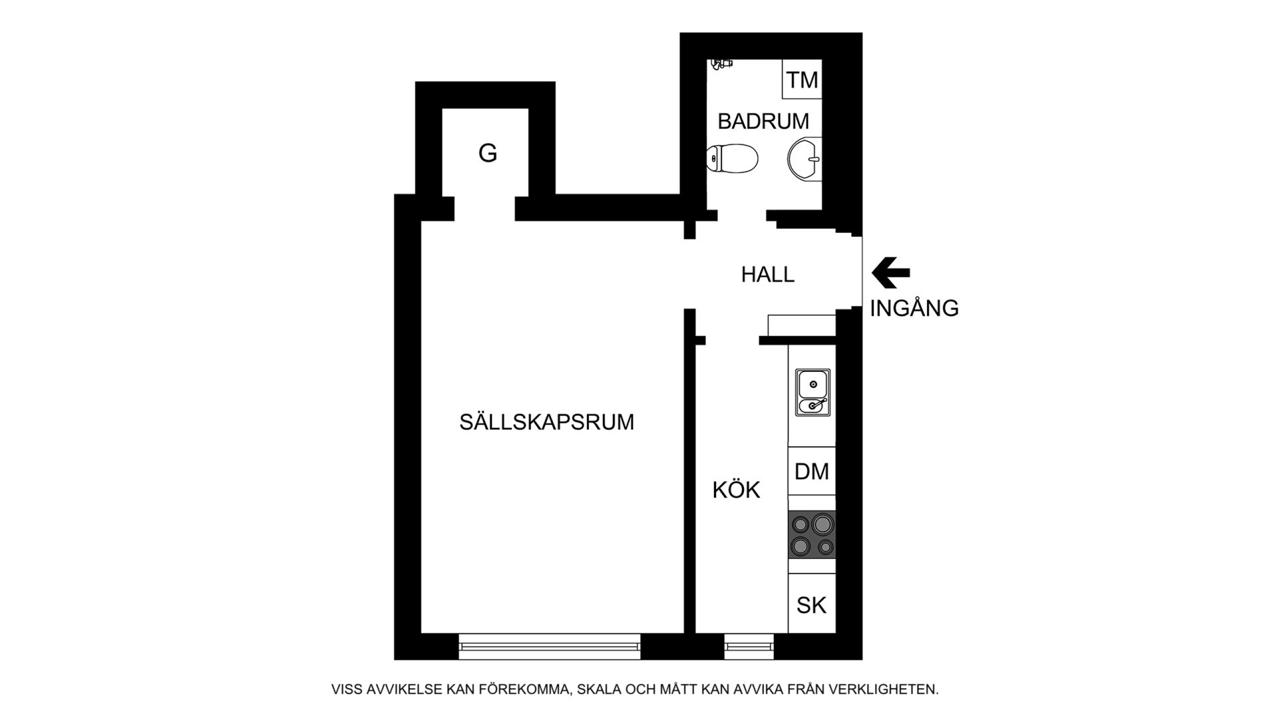 Planritning Roslagsgatan 51