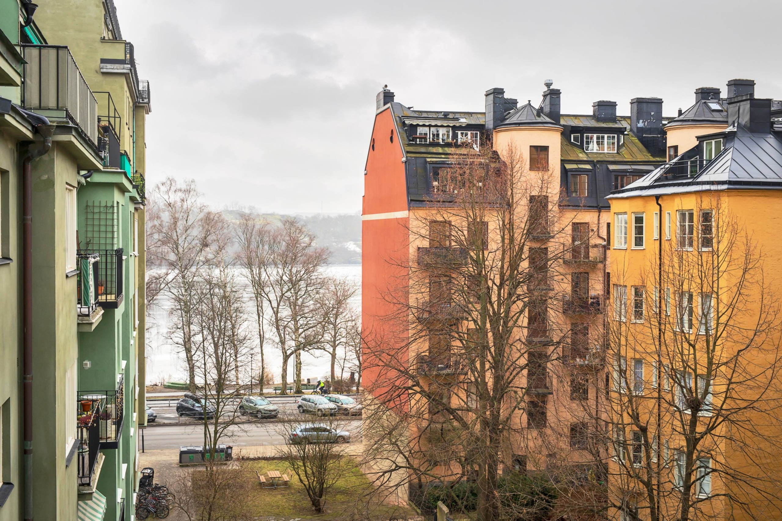 Sällskapsrum med vacker vy över Mälaren John Ericssonsgatan 7, 4 tr